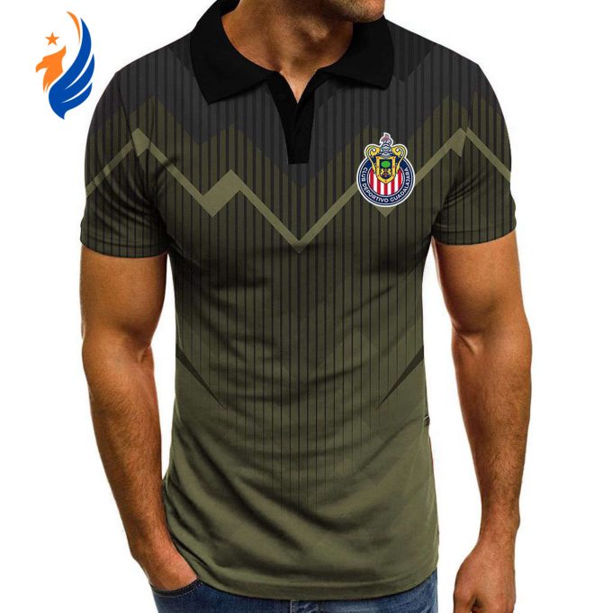 Liga MX C.D. Guadalajara | Specialized Specialized Polo With Multi Color Gift for Men Women Liga MX C.D. Guadalajara | Specialized Specialized Polo With Multi Color Gift for Men Women