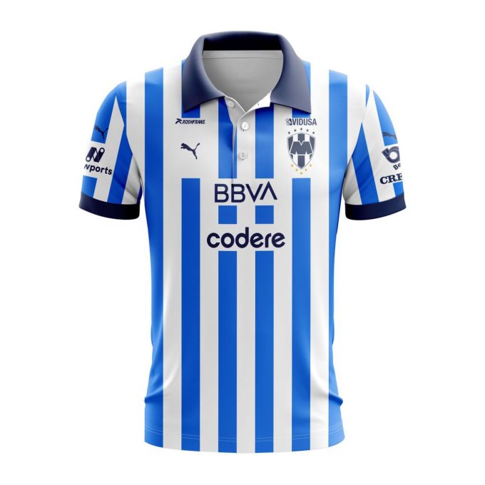 LIGA MX C.F. Monterrey 2023-2024 Home Polo