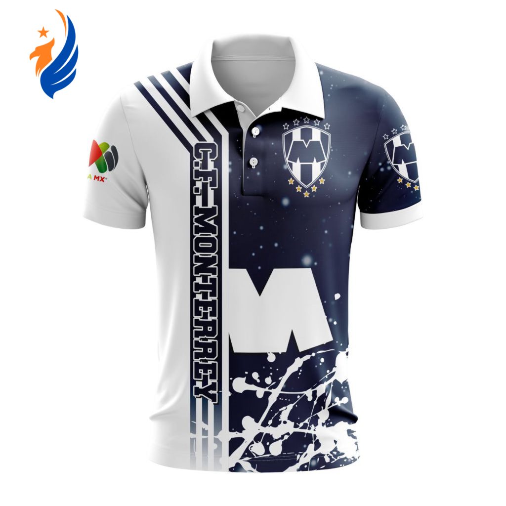 LIGA MX C.F. Monterrey New Design Polo For Fan Gift for Men Women LIGA MX C.F. Monterrey New Design Polo For Fan Gift for Men Women
