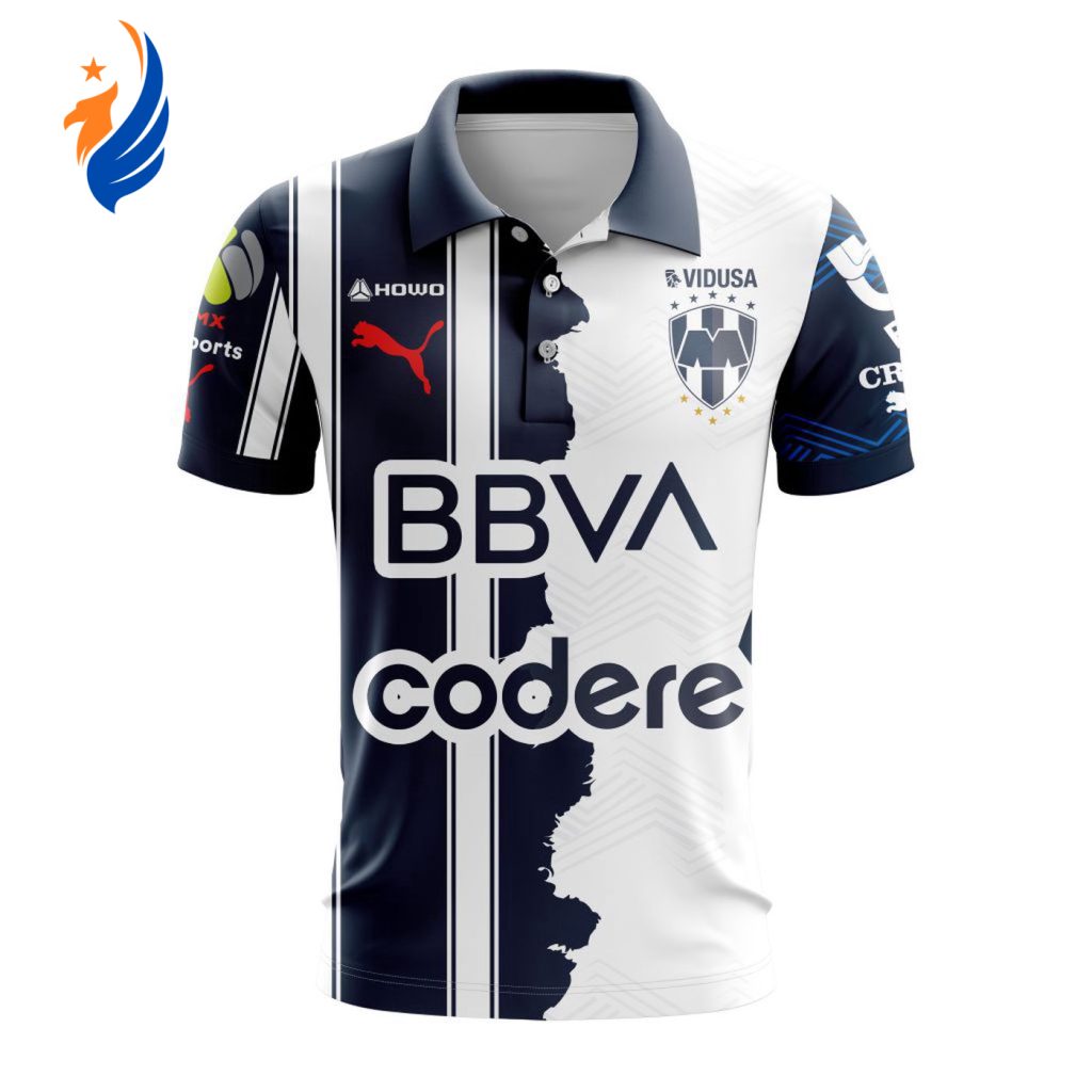 LIGA MX C.F. Monterrey Personalized 2024-2025 Home Mix Away Design Polo LIGA MX C.F. Monterrey Personalized 2024-2025 Home Mix Away Design Polo