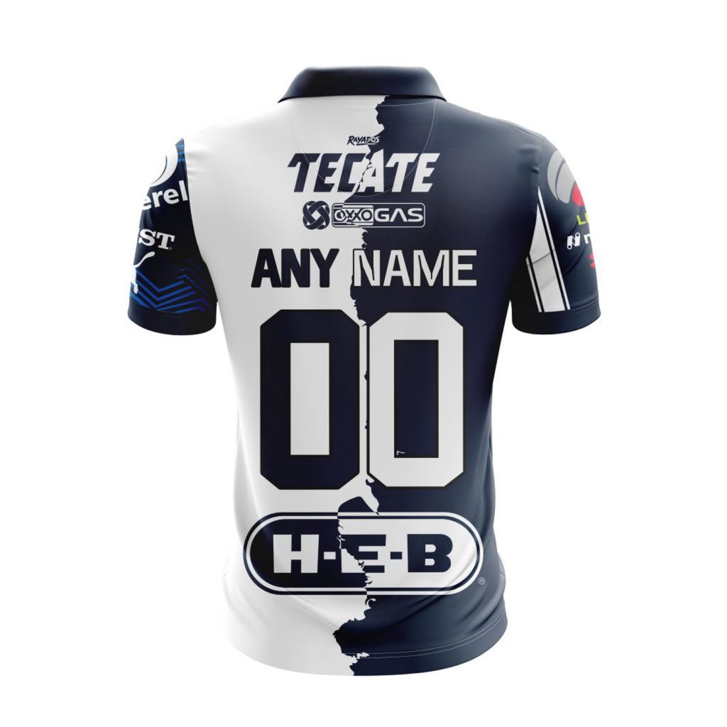LIGA MX C.F. Monterrey Personalized 2024-2025 Home Mix Away Design Polo LIGA MX C.F. Monterrey Personalized 2024-2025 Home Mix Away Design Polo