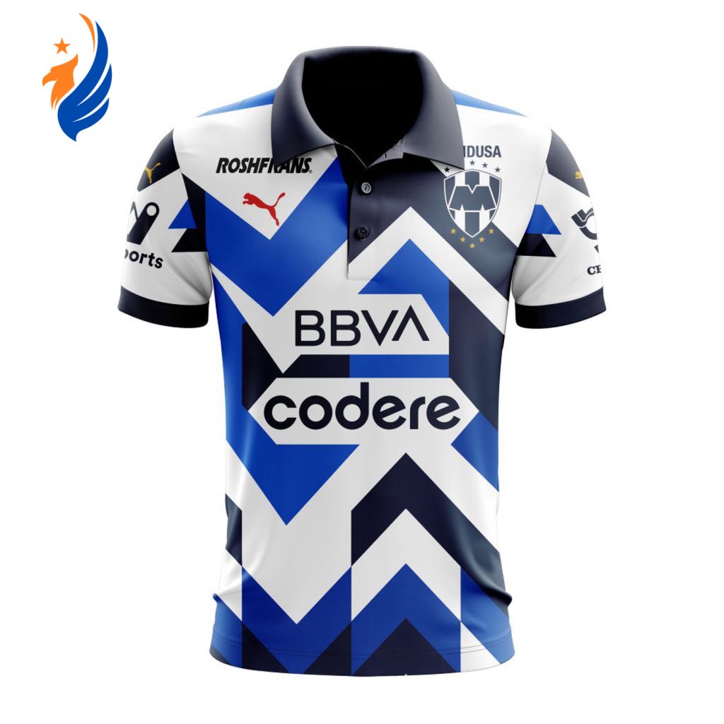 LIGA MX C.F. Monterrey Personalized 2024 Third Polo LIGA MX C.F. Monterrey Personalized 2024 Third Polo