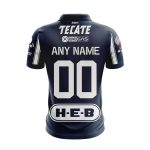 LIGA MX C.F. Monterrey Personalized 2025 Home Polo LIGA MX C.F. Monterrey Personalized 2025 Home Polo