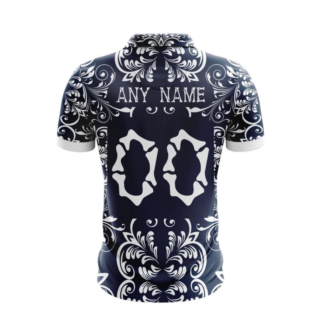 LIGA MX C.F. Monterrey Special Dia De Muertos Design Polo Gift for Men Women LIGA MX C.F. Monterrey Special Dia De Muertos Design Polo Gift for Men Women