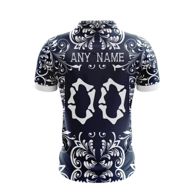 LIGA MX C.F. Monterrey Special Dia De Muertos Design Polo Gift for Men Women