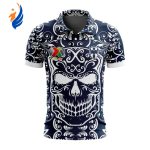 LIGA MX C.F. Monterrey Special Dia De Muertos Design Polo Gift for Men Women LIGA MX C.F. Monterrey Special Dia De Muertos Design Polo Gift for Men Women