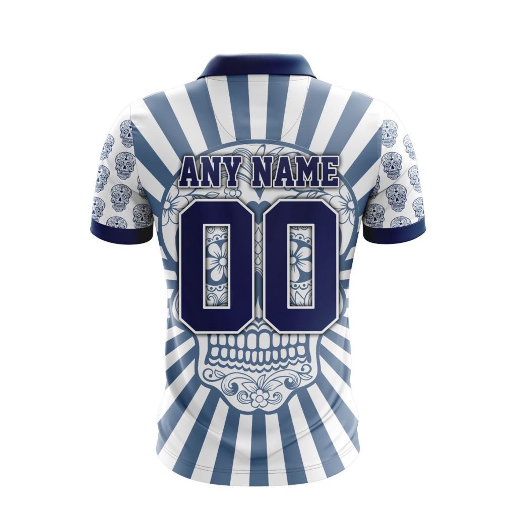 LIGA MX C.F. Monterrey Special Dia De Muertos Design Polo Gift for Men Women LIGA MX C.F. Monterrey Special Dia De Muertos Design Polo Gift for Men Women