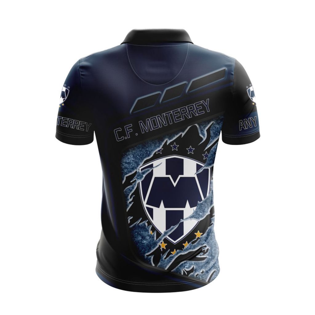 LIGA MX C.F. Monterrey Special Polo Design Gift for Men Women LIGA MX C.F. Monterrey Special Polo Design Gift for Men Women