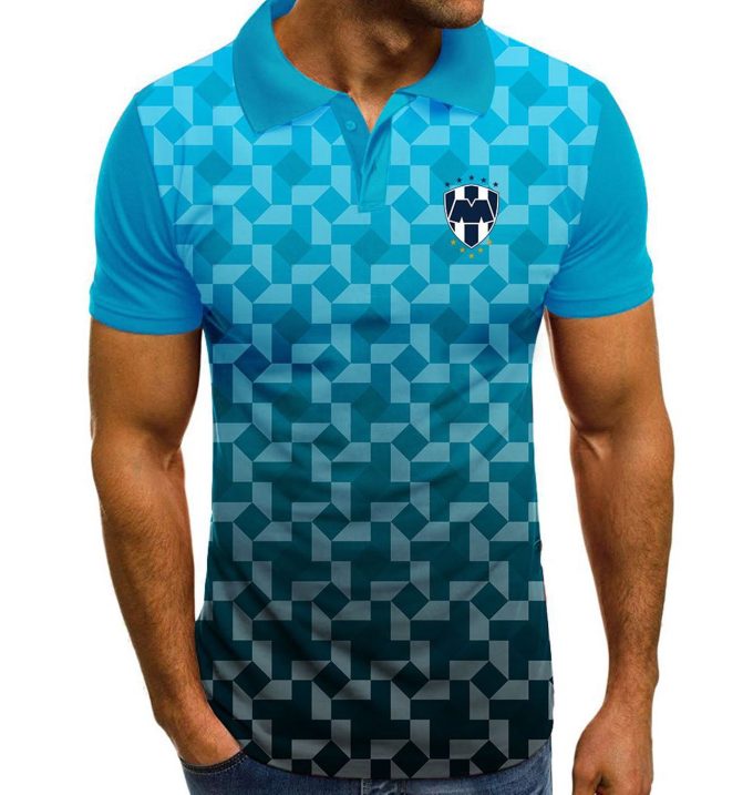 Liga MX C.F. Monterrey | Specialized Specialized Polo With Multi Color Gift for Men Women