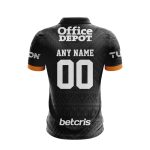 LIGA MX C.F. Pachuca 2023-2024 Away Aztec Design Polo