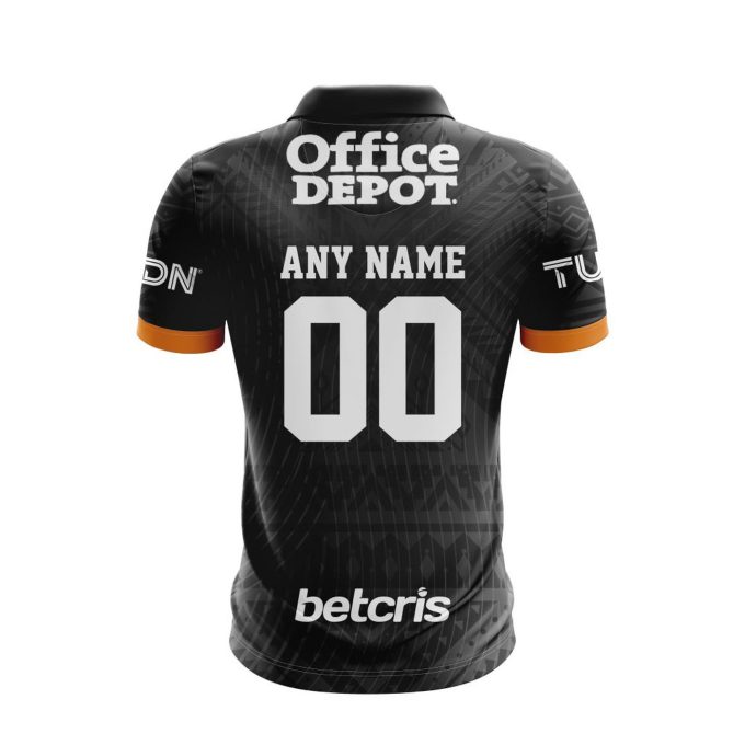 LIGA MX C.F. Pachuca 2023-2024 Away Aztec Design Polo