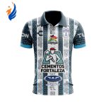 LIGA MX C.F. Pachuca 2023-2024 Home Aztec Design Polo