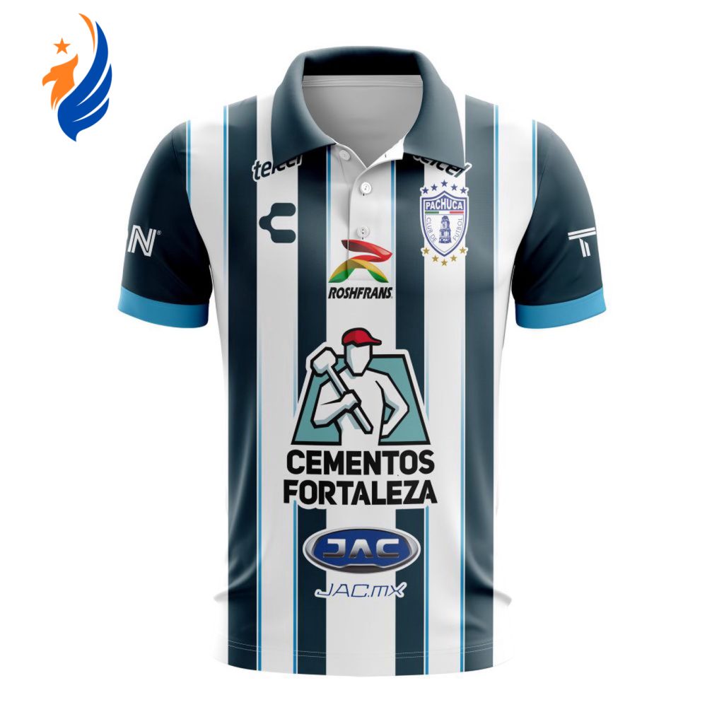 LIGA MX C.F. Pachuca 2023 – 2024 Home Polo LIGA MX C.F. Pachuca 2023 – 2024 Home Polo