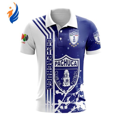 LIGA MX C.F. Pachuca New Design Polo For Fan Gift for Men Women