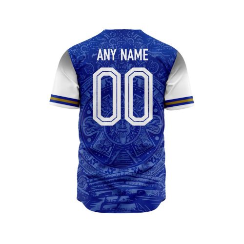 LIGA MX C.F. Pachuca Special Aztec Design Baseball Jersey Gift for Men Women
