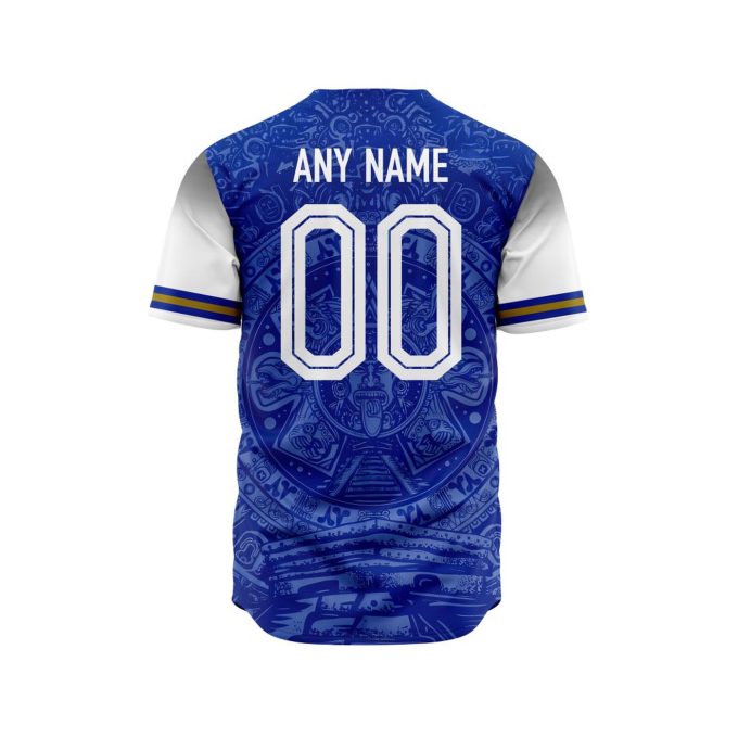 LIGA MX C.F. Pachuca Special Aztec Design Baseball Jersey Gift for Men Women
