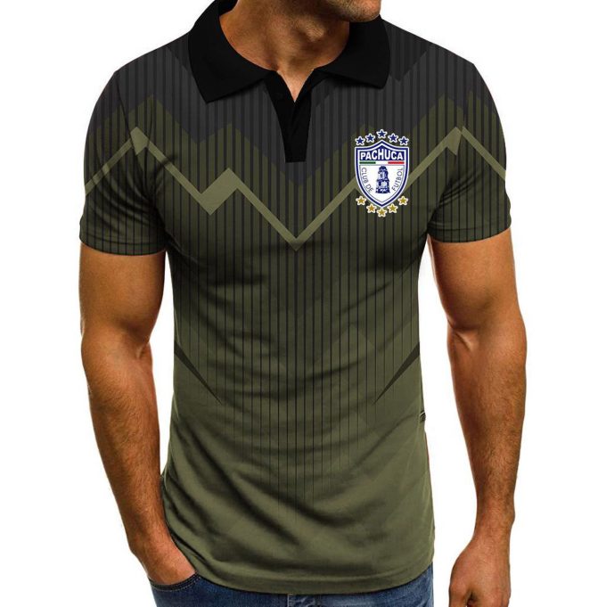 Liga MX C.F. Pachuca | Specialized Specialized Polo With Multi Color Gift for Men Women