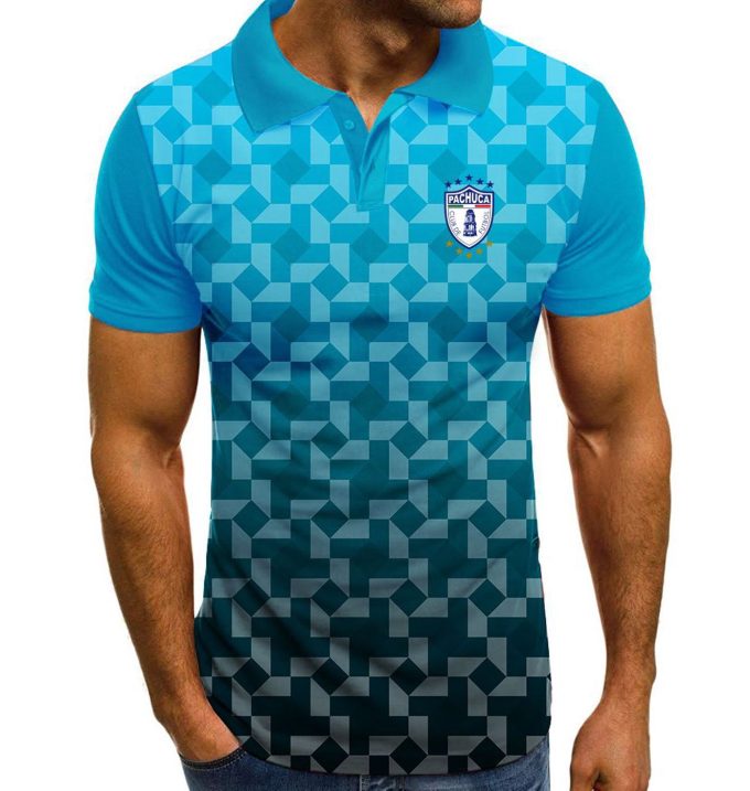 Liga MX C.F. Pachuca | Specialized Specialized Polo With Multi Color Gift for Men Women