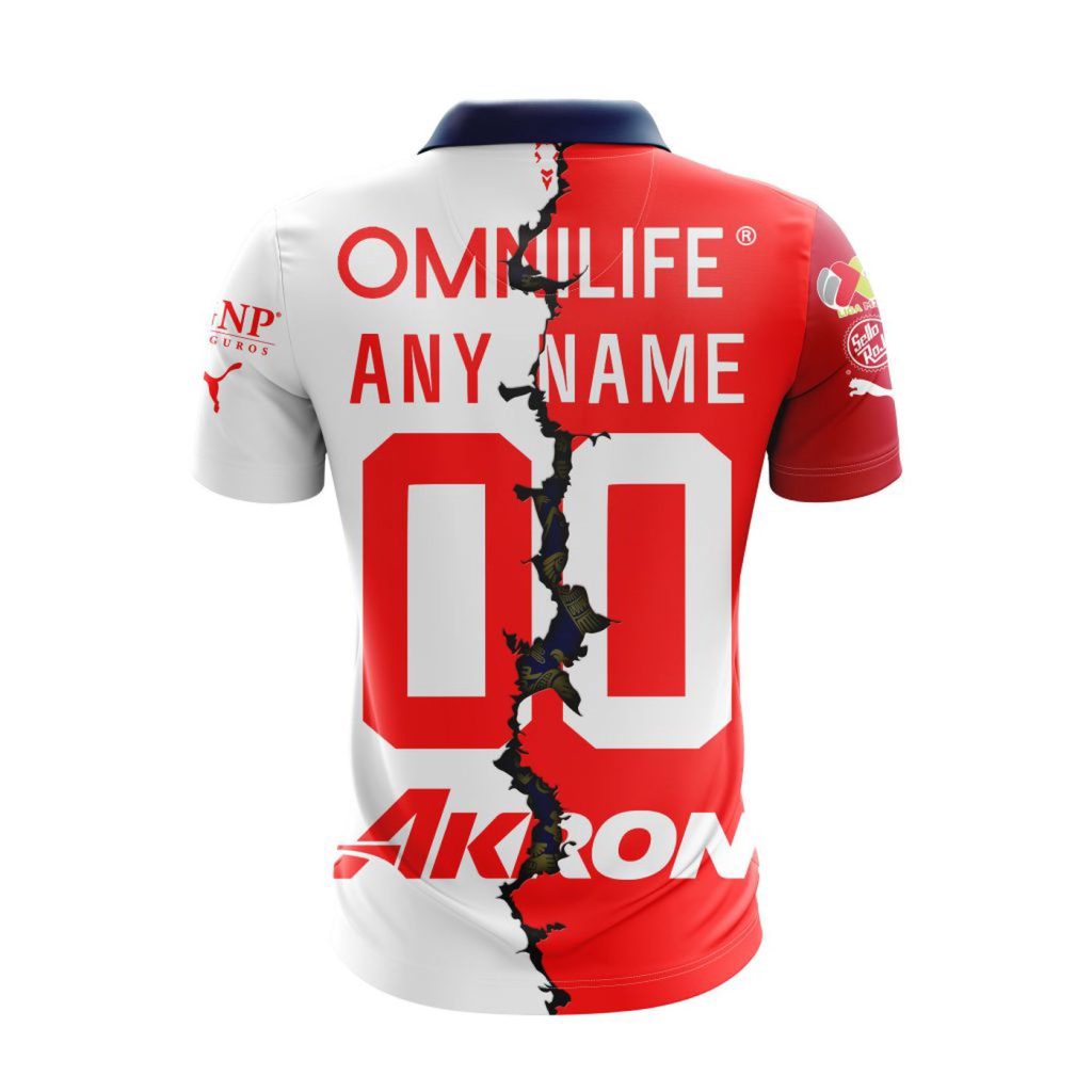 LIGA MX Chivas De Guadalajara 2023-2024 Home Mix Away Polo LIGA MX Chivas De Guadalajara 2023-2024 Home Mix Away Polo