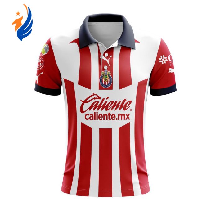 LIGA MX Chivas De Guadalajara 2023-2024 Home Polo LIGA MX Chivas De Guadalajara 2023-2024 Home Polo