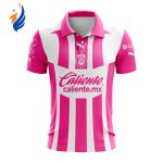 LIGA MX Chivas De Guadalajara 2023 Pink Polo