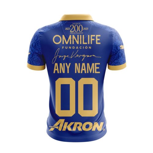 LIGA MX Chivas Guadalajara 200th Anniversary Special Blue Polo