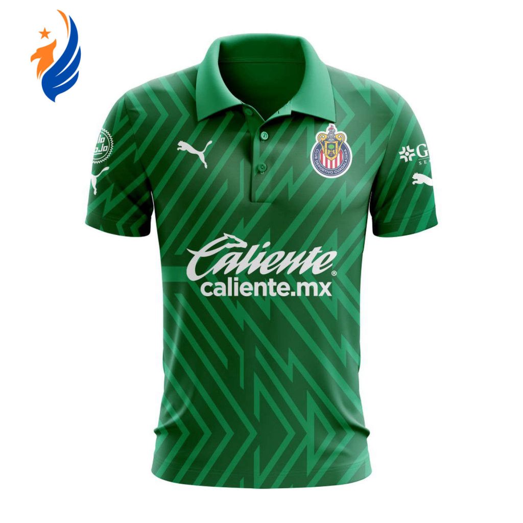 LIGA MX Chivas Guadalajara 2023-2024 GK Home Polo LIGA MX Chivas Guadalajara 2023-2024 GK Home Polo