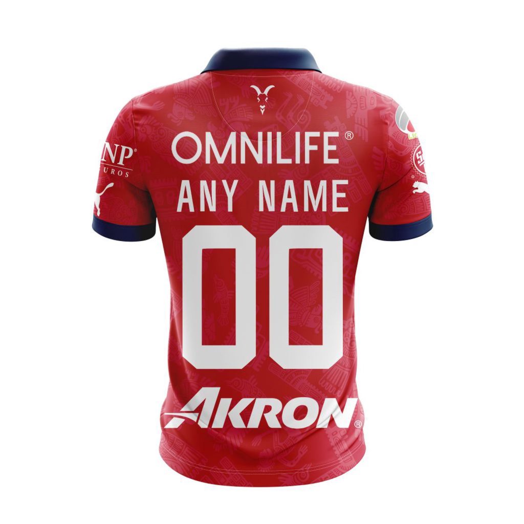 LIGA MX Chivas Guadalajara 2023 – 2024 Home Aztec Design Polo LIGA MX Chivas Guadalajara 2023 – 2024 Home Aztec Design Polo