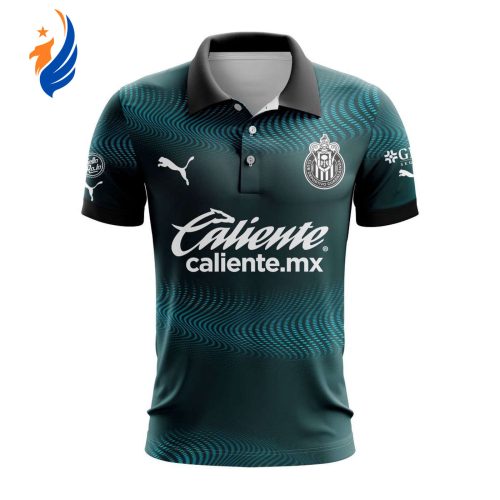LIGA MX Chivas Guadalajara 2023-2024 Personalized Third Polo