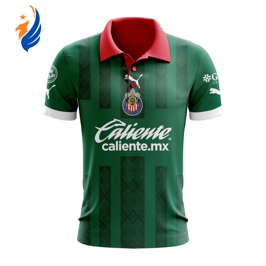 LIGA MX Chivas Guadalajara 2023 Special Mexico Polo LIGA MX Chivas Guadalajara 2023 Special Mexico Polo