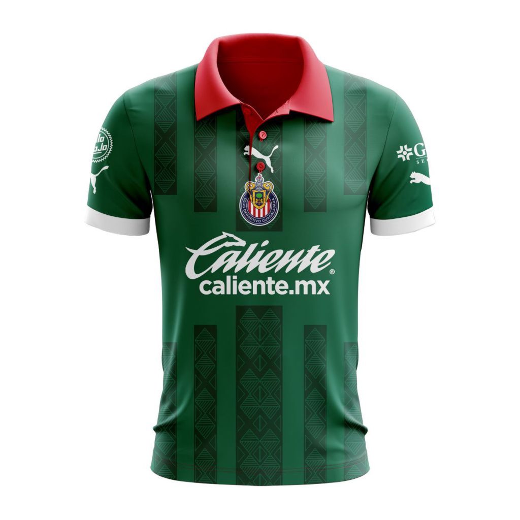 LIGA MX Chivas Guadalajara 2023 Special Mexico Polo LIGA MX Chivas Guadalajara 2023 Special Mexico Polo