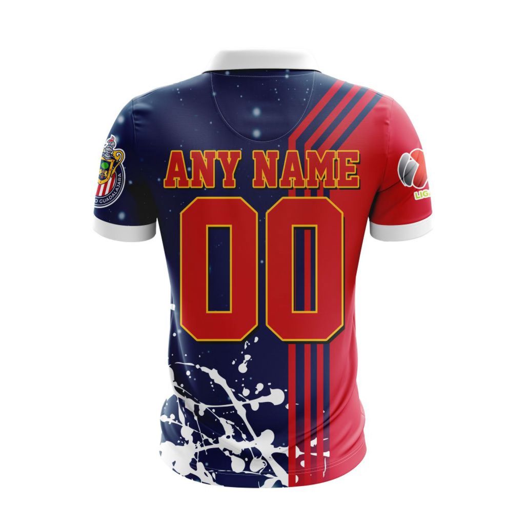 LIGA MX Chivas Guadalajara New Design Polo For Fan Gift for Men Women LIGA MX Chivas Guadalajara New Design Polo For Fan Gift for Men Women