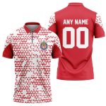 LIGA MX Chivas Guadalajara Personalized Zipper Polo Gift for Men Women