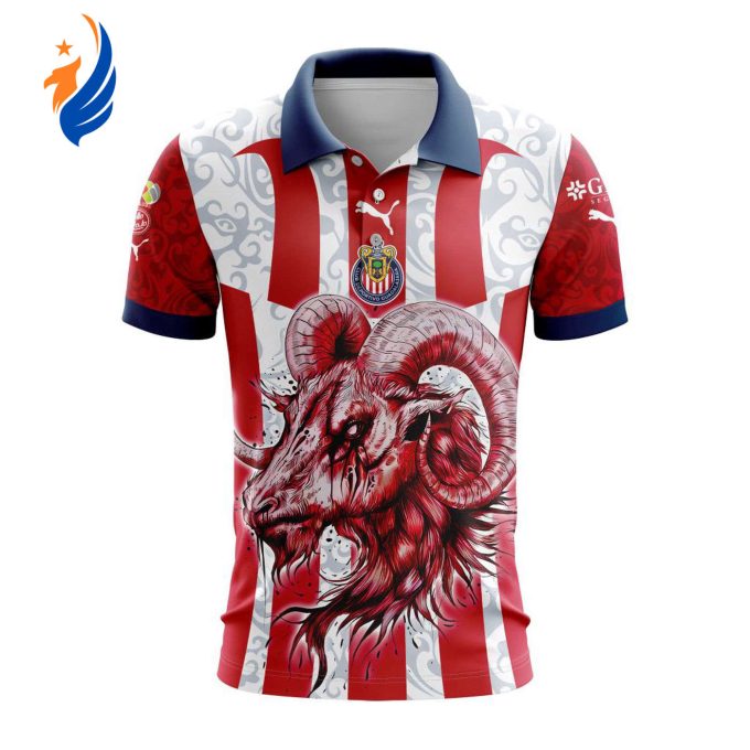 LIGA MX Chivas Guadalajara Special Design With Team Signature Polo