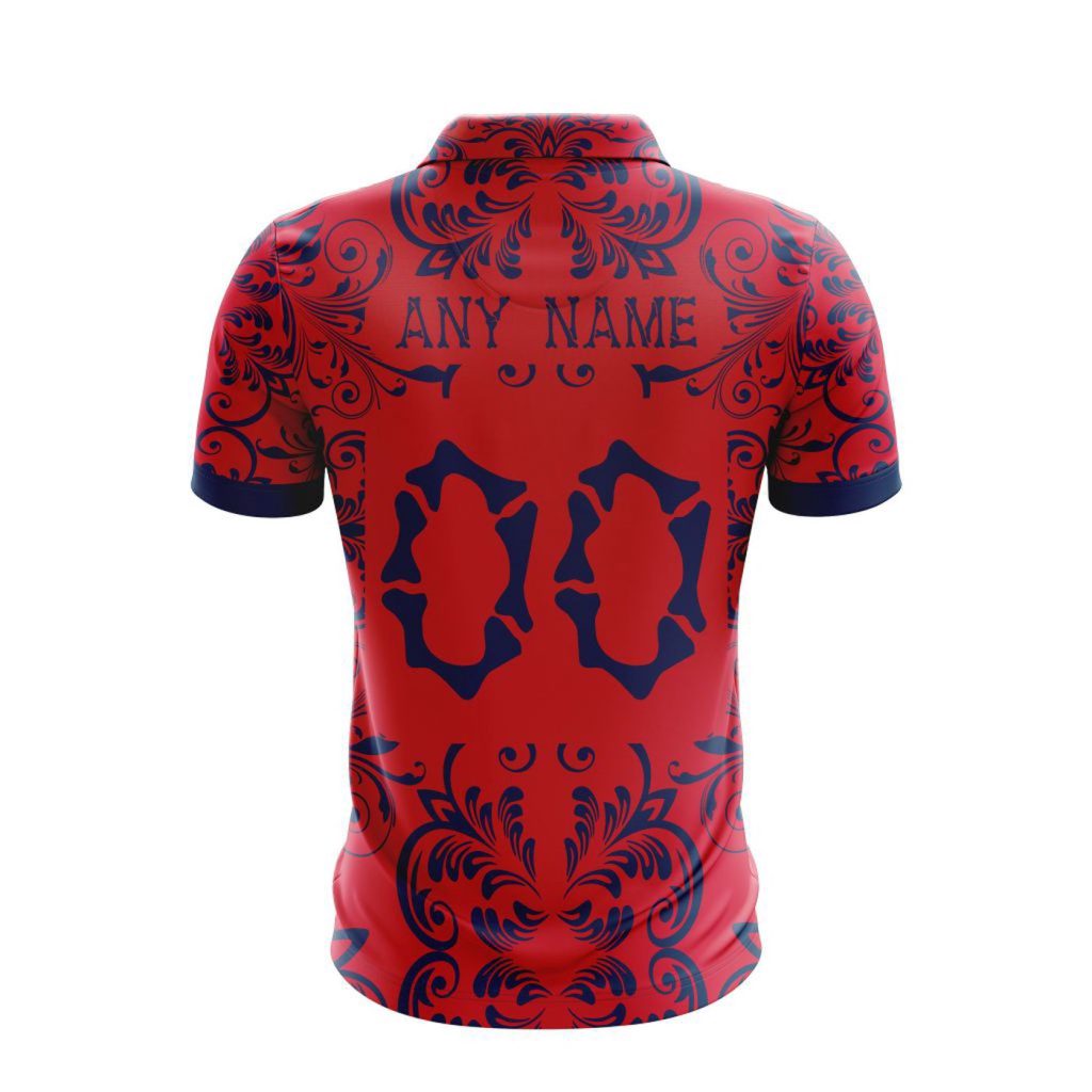 LIGA MX Chivas Guadalajara Special Dia De Muertos Design Polo Gift for Men Women LIGA MX Chivas Guadalajara Special Dia De Muertos Design Polo Gift for Men Women