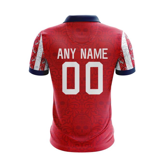 LIGA MX Chivas Guadalajara Special Dia De Muertos Design Polo Gift for Men Women