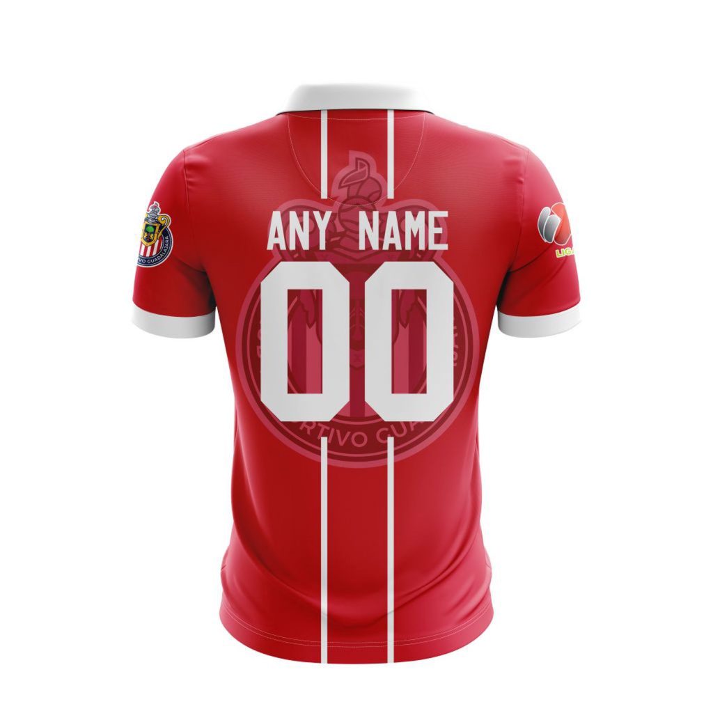 LIGA MX Chivas Guadalajara Special Polo Design Concept Kits Gift for Men Women 3d Printed Hoodie LIGA MX Chivas Guadalajara Special Polo Design Concept Kits Gift for Men Women 3d Printed Hoodie