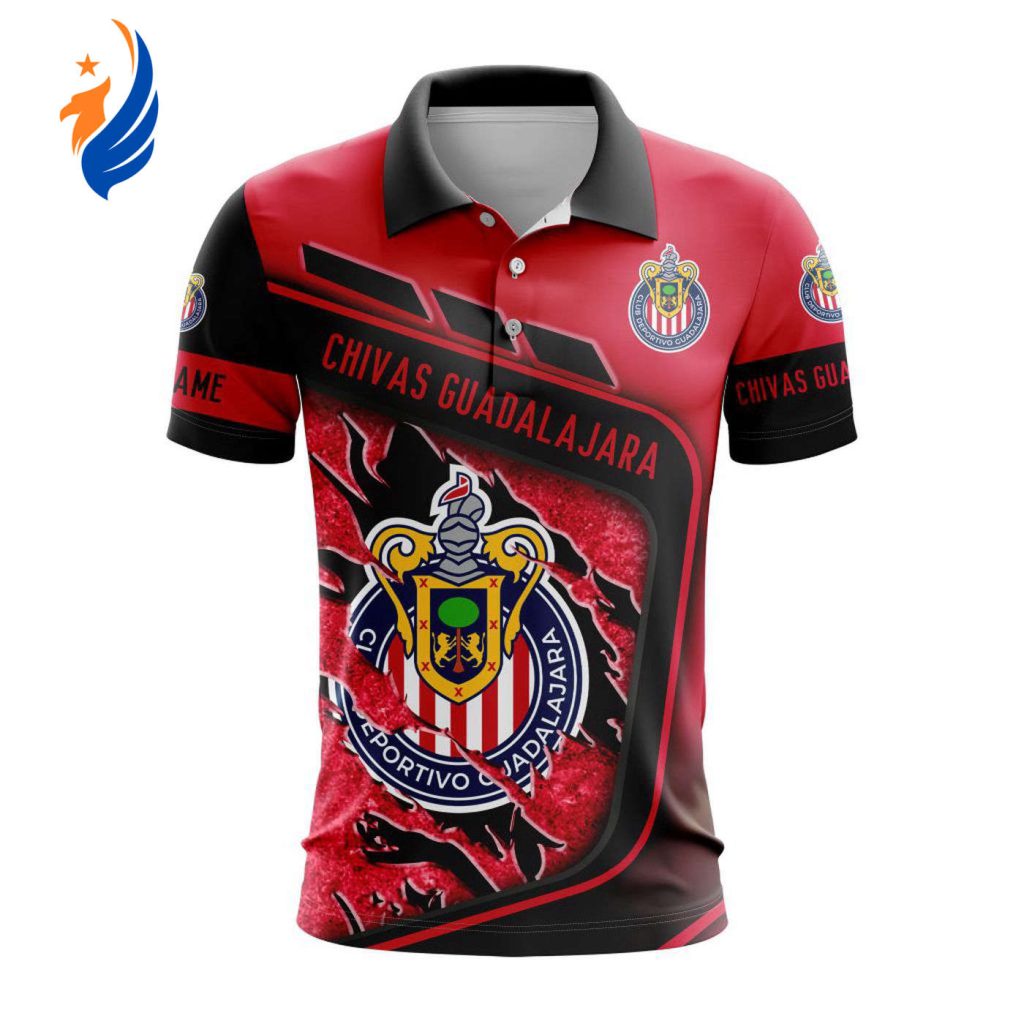 LIGA MX Chivas Guadalajara Special Polo Design Gift for Men Women LIGA MX Chivas Guadalajara Special Polo Design Gift for Men Women