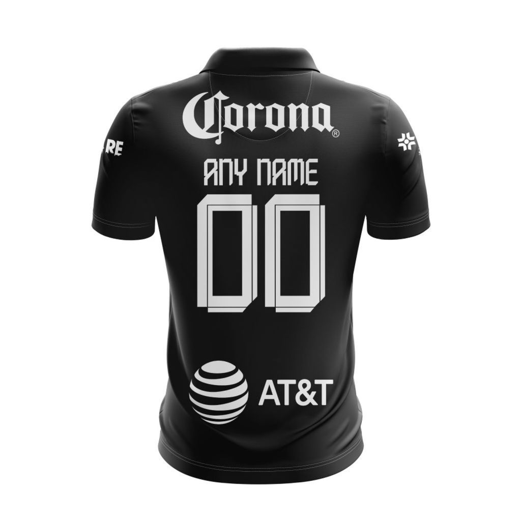 LIGA MX Club America 2023-2024 Black Polo LIGA MX Club America 2023-2024 Black Polo