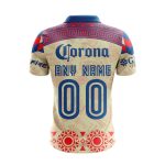 LIGA MX Club America 2023 – 2024 Home Aztec Design Polo LIGA MX Club America 2023 – 2024 Home Aztec Design Polo
