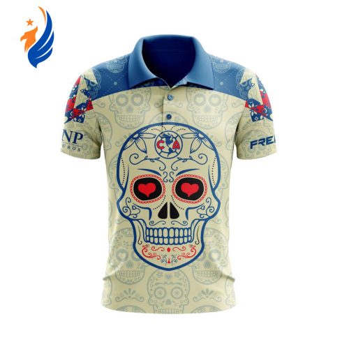 LIGA MX Club America 2023 – 2024 Home Dia De Muertos Design Polo