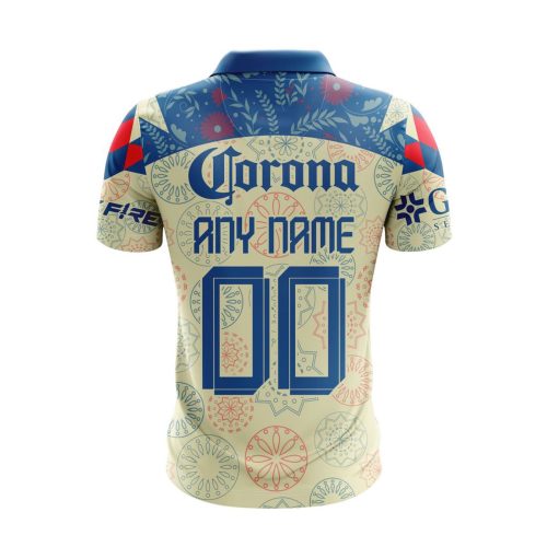 LIGA MX Club America 2023 Home Special Hispanic Heritage Design Polo