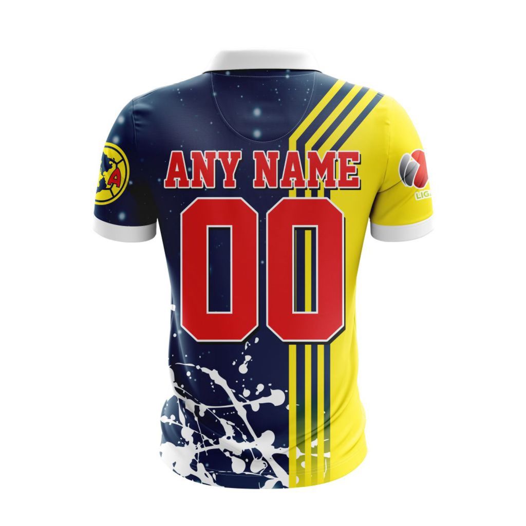 LIGA MX Club America New Design Polo For Fan Gift for Men Women LIGA MX Club America New Design Polo For Fan Gift for Men Women
