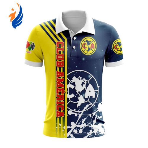 LIGA MX Club America New Design Polo For Fan Gift for Men Women