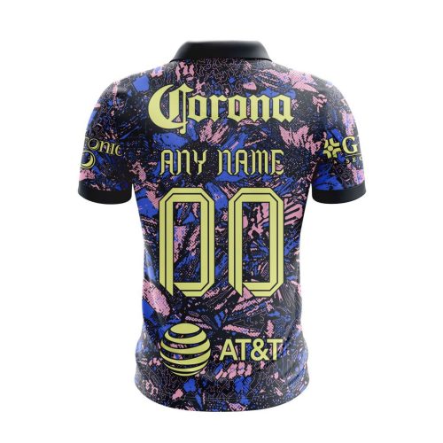 LIGA MX Club America Personalized 2024-2025 Third Polo
