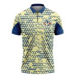 LIGA MX Club America Personalized Zipper Polo Gift for Men Women