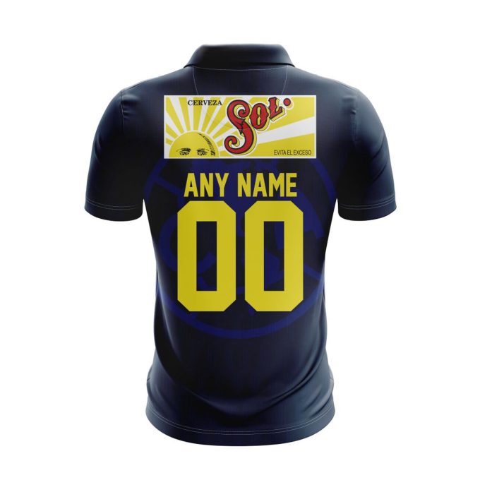 LIGA MX Club America Retro 1996-1998 Away Polo