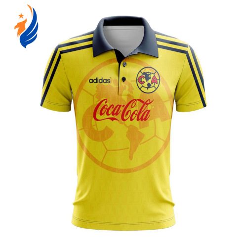 LIGA MX Chivas Guadalajara Retro 1998-1999 Home Polo LIGA MX Club America Retro 1996-1998 Home Polo