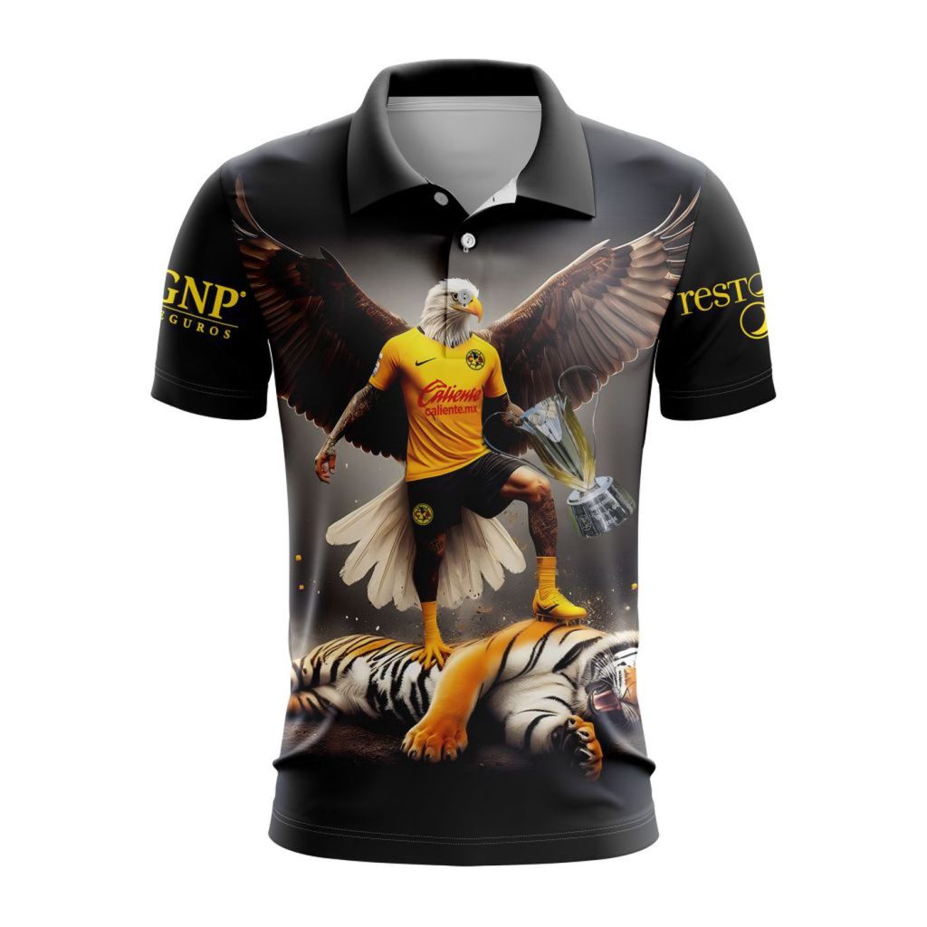 LIGA MX Club America Special 2024 Supercopa MX Champions Design Polo Gift for Men Women LIGA MX Club America Special 2024 Supercopa MX Champions Design Polo Gift for Men Women