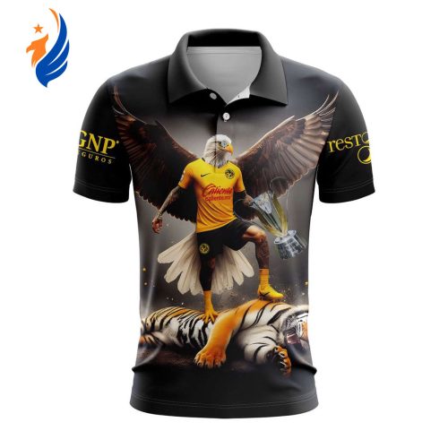 LIGA MX Club America Special 2024 Supercopa MX Champions Design Polo Gift for Men Women